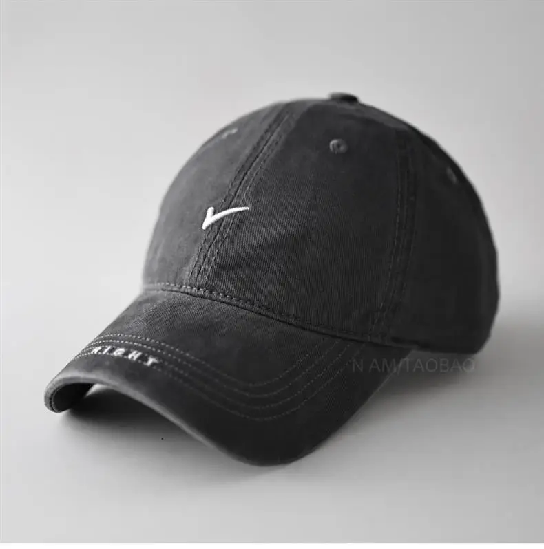 Nike Black Baseball Cap Unisex Embroidered — feature 3