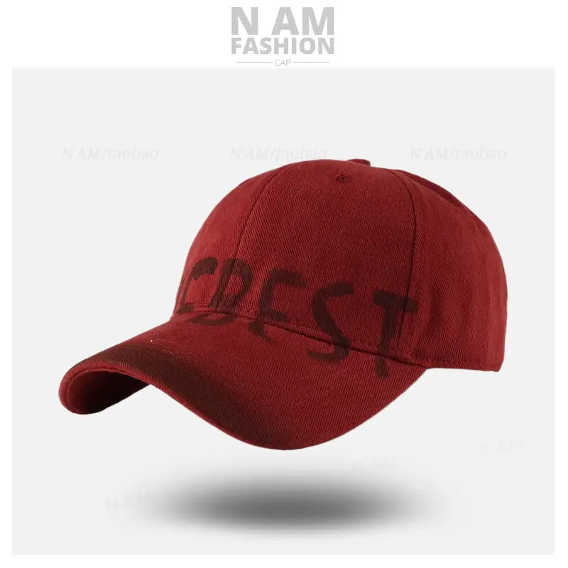 American Retro Duckbill Cap Women Red 2024