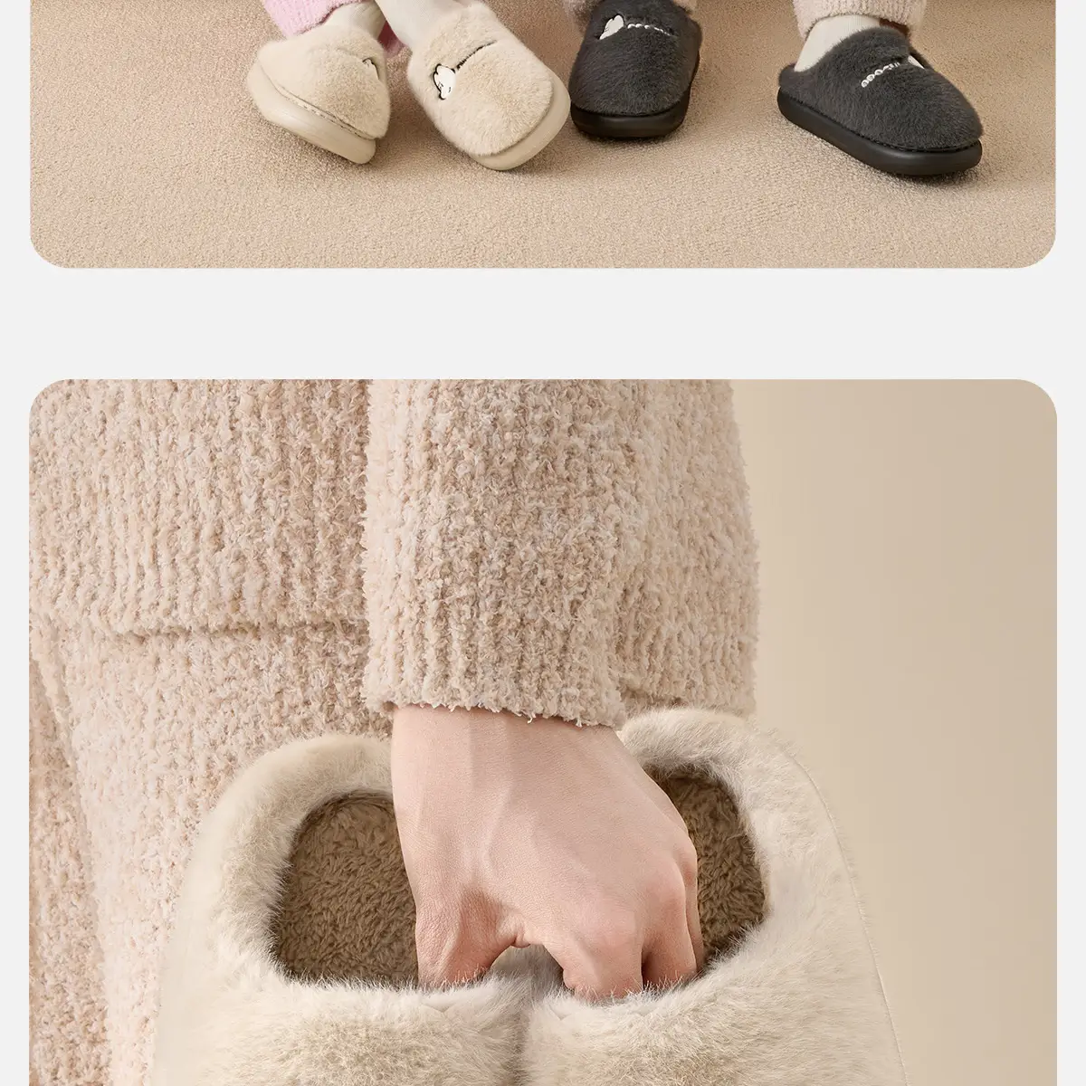 Antibacterial Cotton Slippers for Men Women Autumn Winter 2025 — feature 20