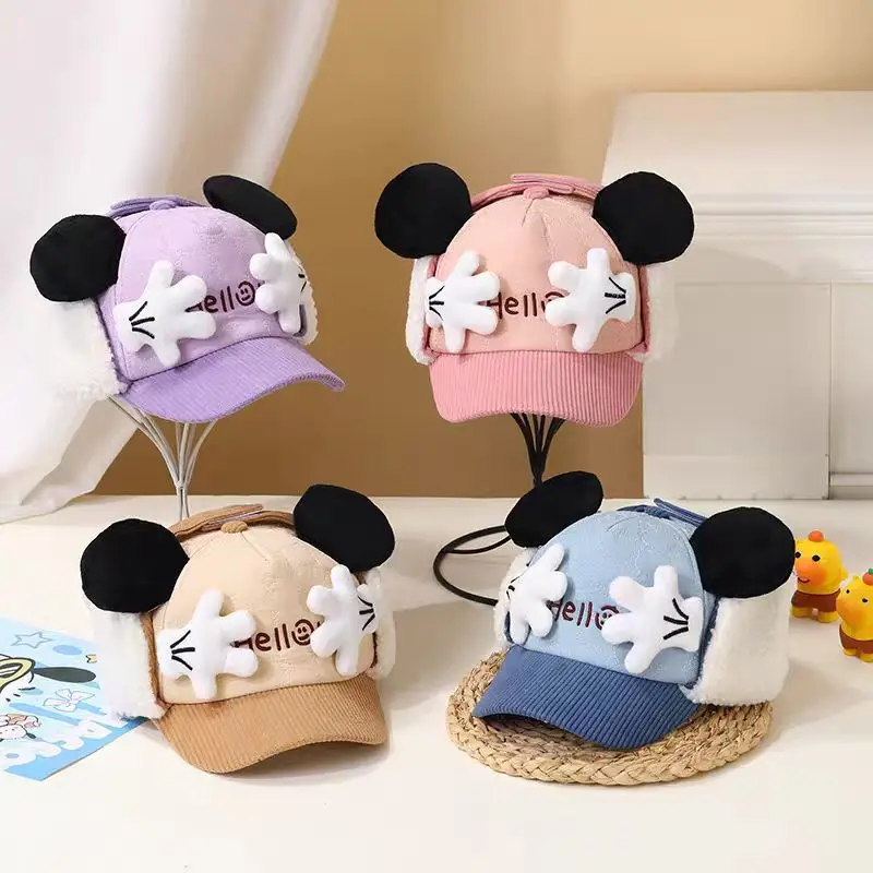 Hello Kitty Ear-protecting hat for kids, cold-proof warm, ear-shaped - Image 20
