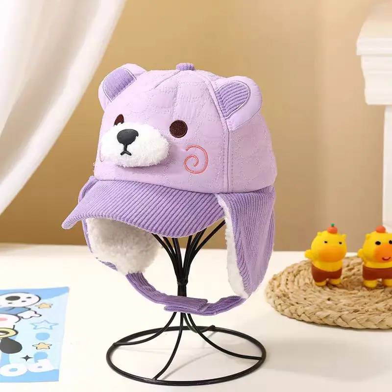 Hello Kitty Ear-protecting hat for kids, cold-proof warm, ear-shaped - Image 10