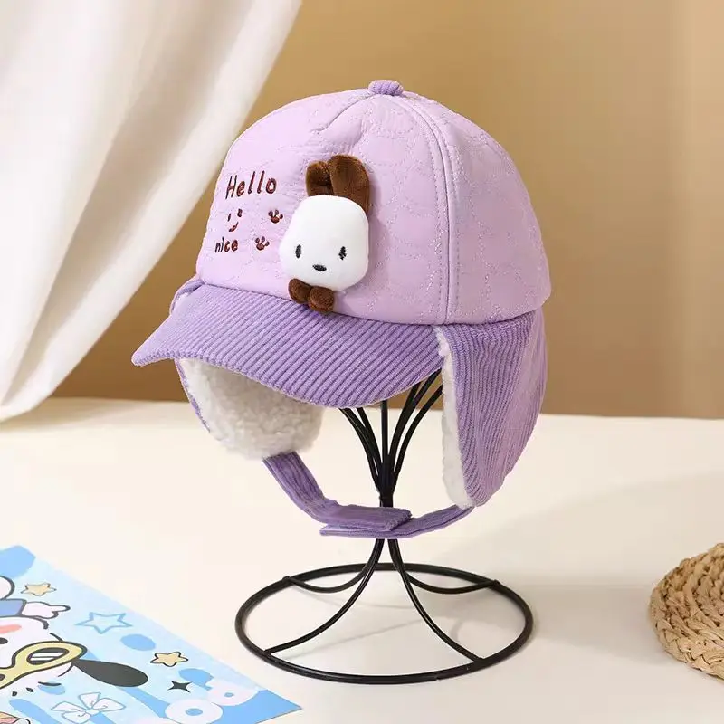 Hello Kitty Ear-protecting hat for kids, cold-proof warm, ear-shaped - Image 14