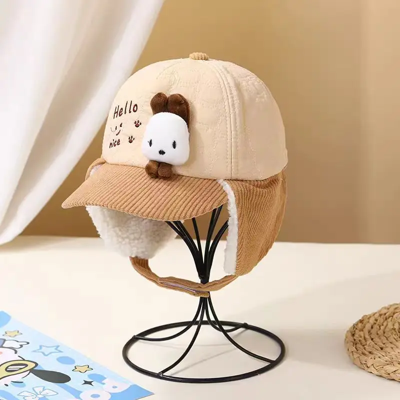 Hello Kitty Ear-protecting hat for kids, cold-proof warm, ear-shaped - Image 15