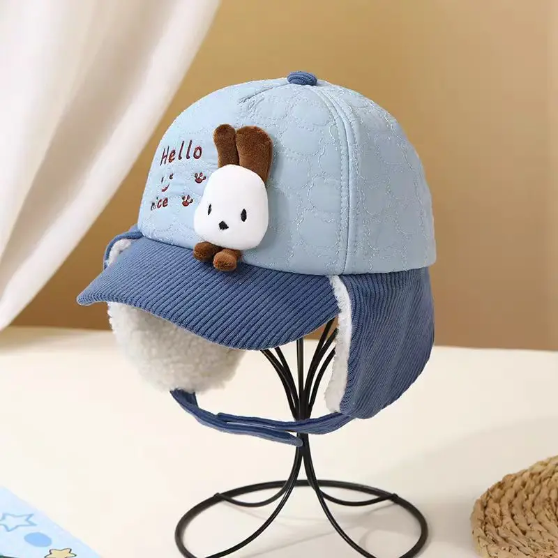 Hello Kitty Ear-protecting hat for kids, cold-proof warm, ear-shaped - Image 16