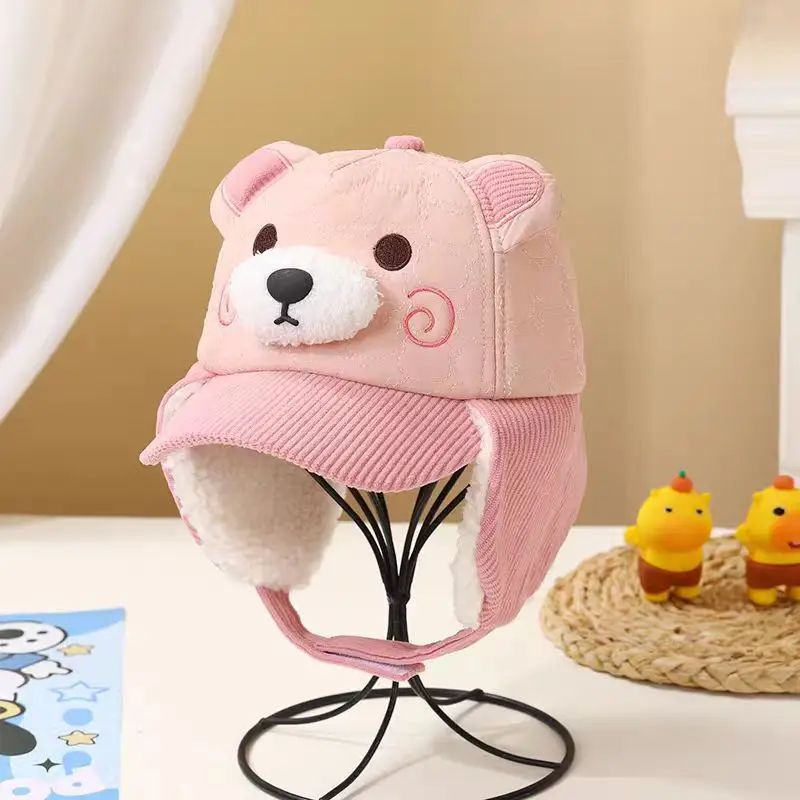 Hello Kitty Ear-protecting hat for kids, cold-proof warm, ear-shaped - Image 9