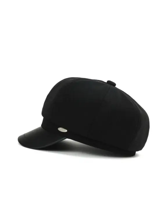 Women Duckbill Beret Black Korean Style — feature 26