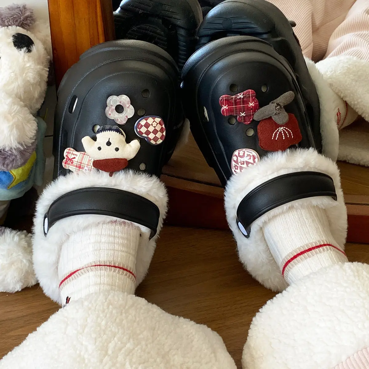 Winter Cotton Arch Support Slippers for Kids — feature 31