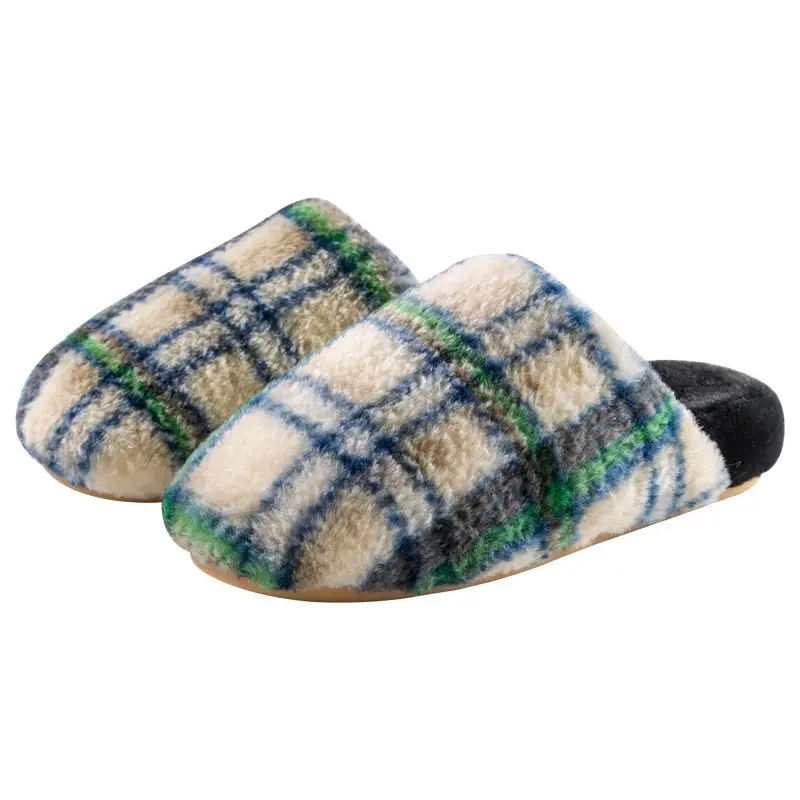 Cotton Slippers for Couples in Autumn and Winter Home Korean Style Cotton Shoes Non-Slip Thickened Plush Slippers Warm Men and Women New Thick Soles - Image 8