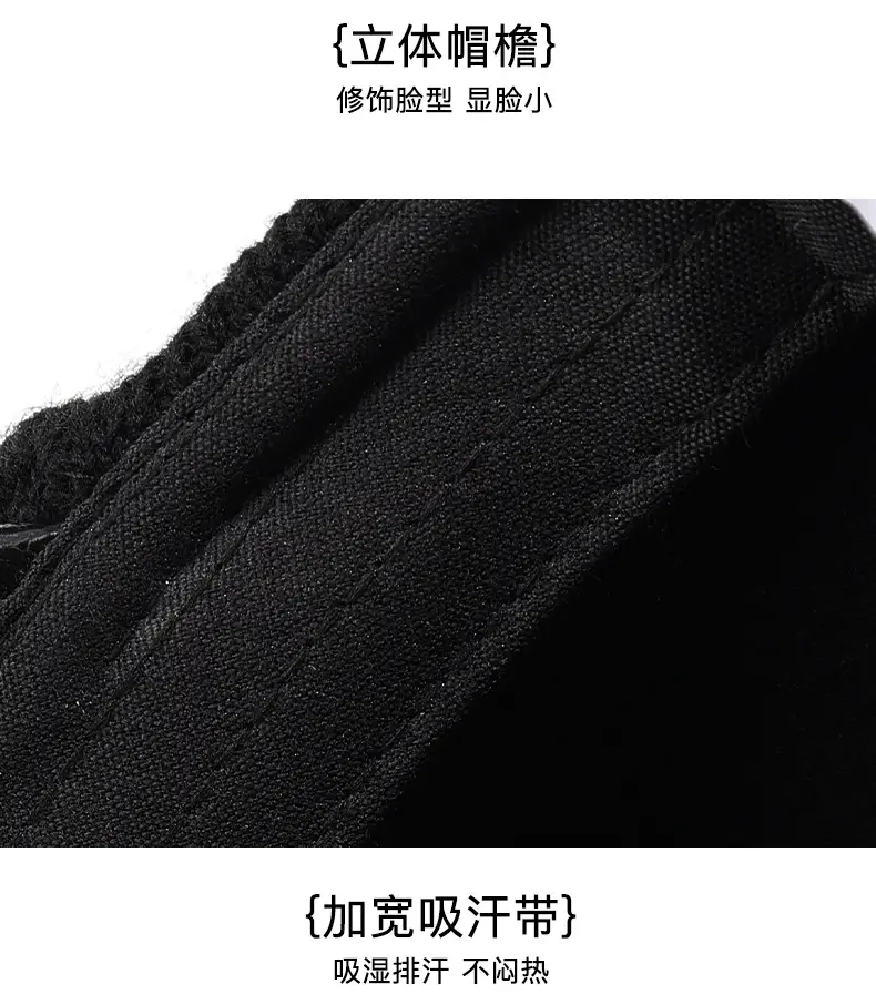 Winter Wool Beanie Cap for Men Women Elderly Warm Ear Protection — feature 18