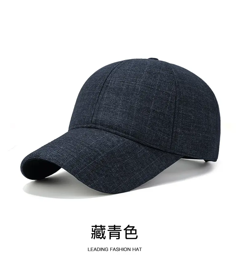 Men Ultra-Soft Lined Baseball Cap Grey — feature 15