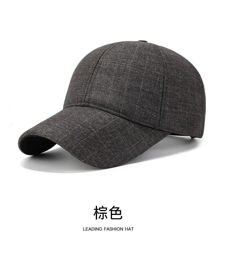 Men Ultra-Soft Lined Baseball Cap Grey — feature 16