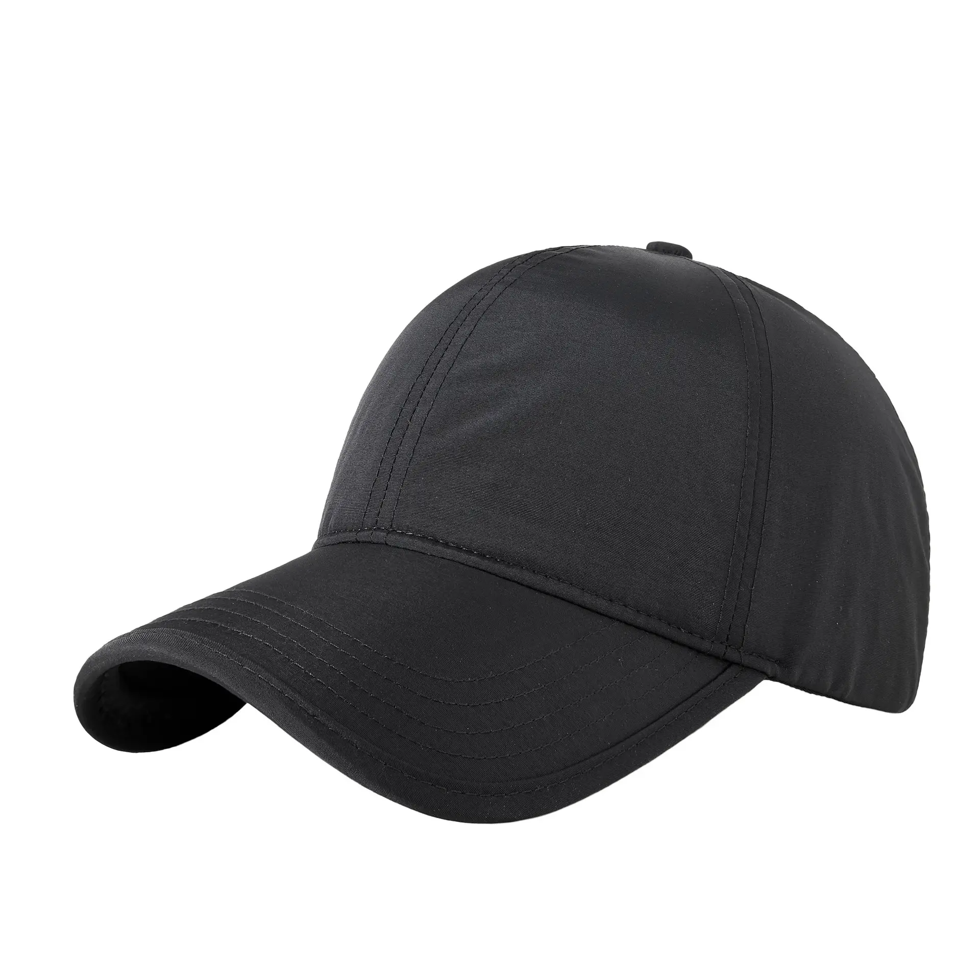 Men Fleece Baseball Cap Grey Waterproof Cold Proof