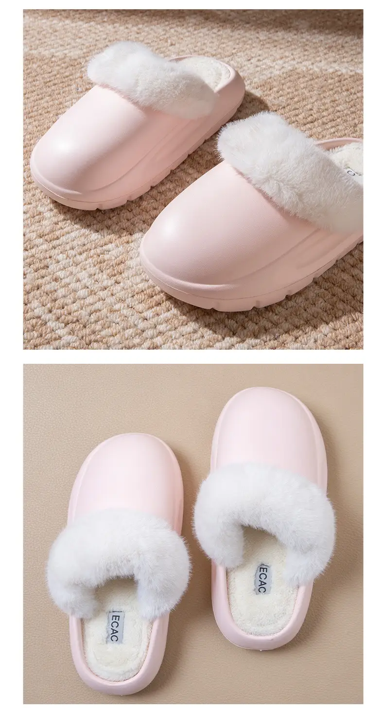 Cotton Slippers for Women Autumn and Winter 2025 New Indoor Home Non-Slip Warm Plus Plush Slippers Women's Cotton Shoes — feature 9