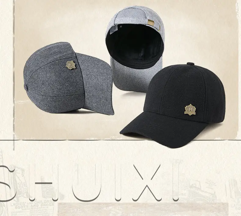Women Men Wool Cap Grey Sun Protection — feature 15
