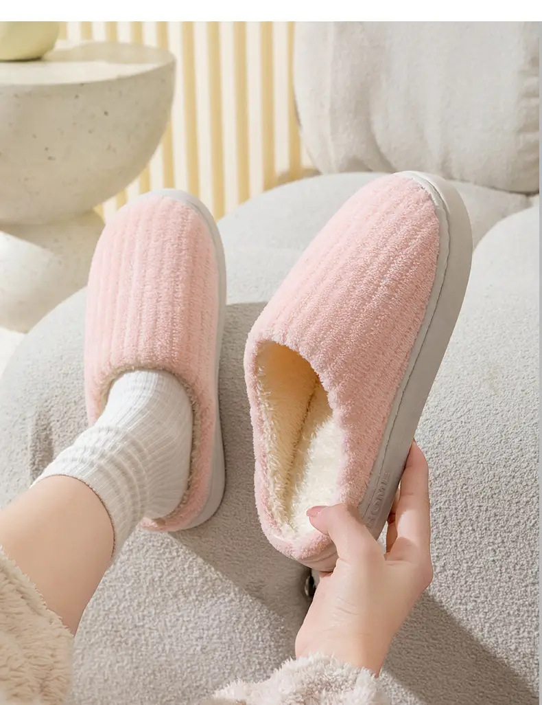 Warm Cotton Slippers for Women Winter Indoor — feature 17