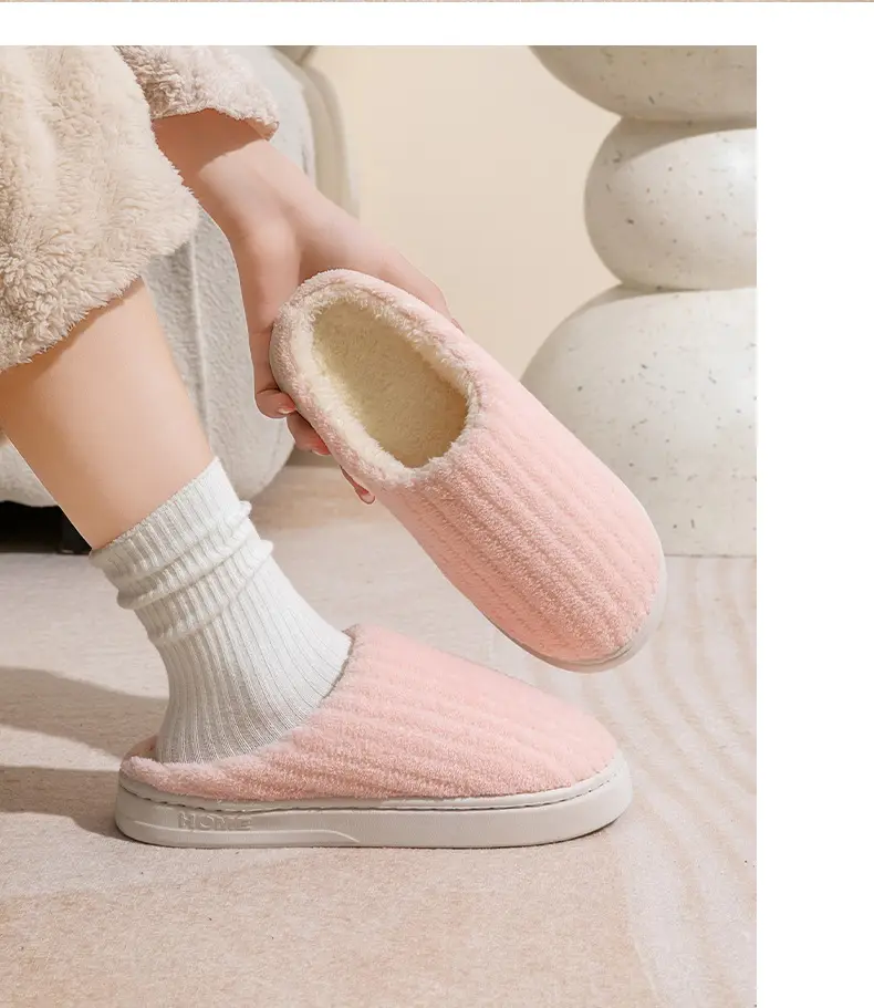 Warm Cotton Slippers for Women Winter Indoor — feature 19