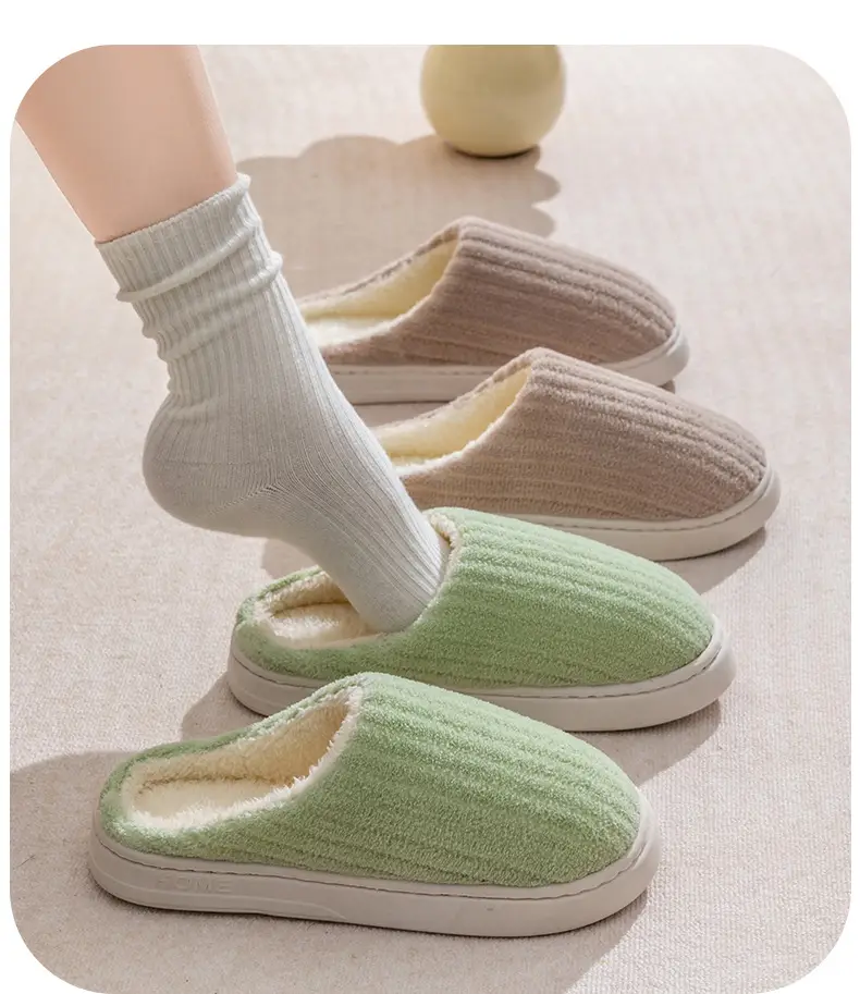 Warm Cotton Slippers for Women Winter Indoor — feature 23