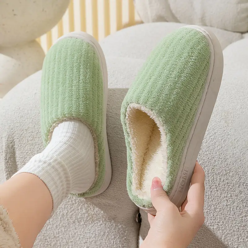 Warm Cotton Slippers for Women Winter Indoor - Image 3