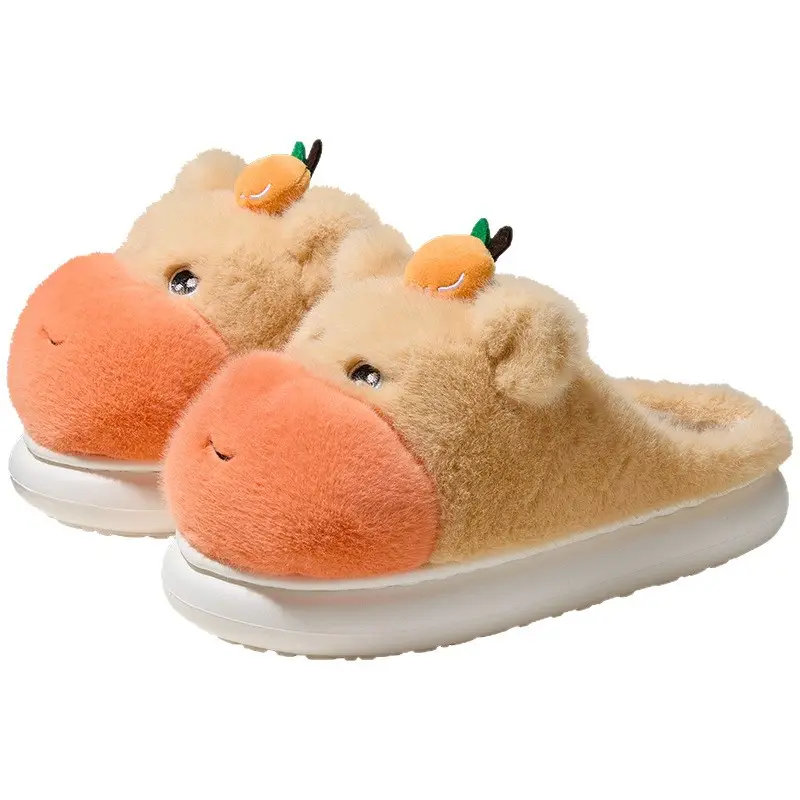 Cute Furry Women's Winter Slippers Thick Soft - Image 7