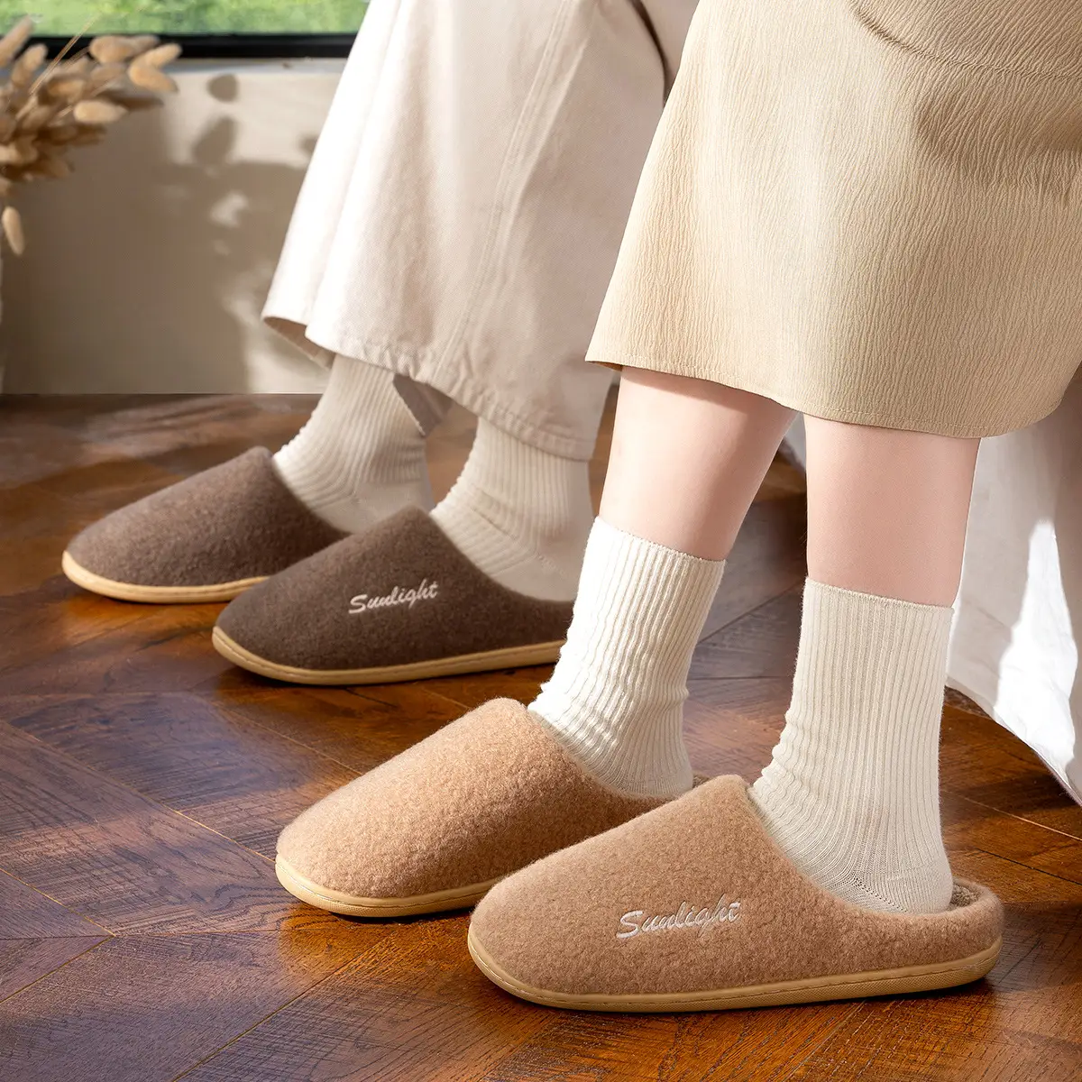 Women Cotton Warm Slippers Winter 2025 — feature 7
