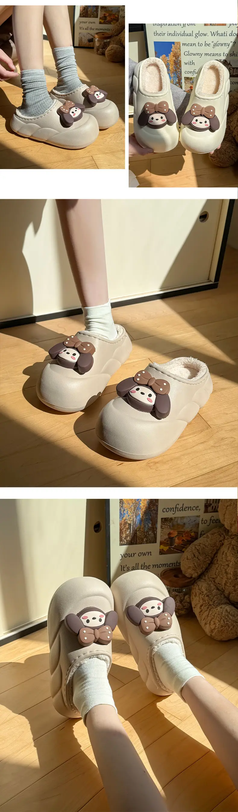 Women Waterproof Fleece Lined Slipper Winter 2025 — feature 7