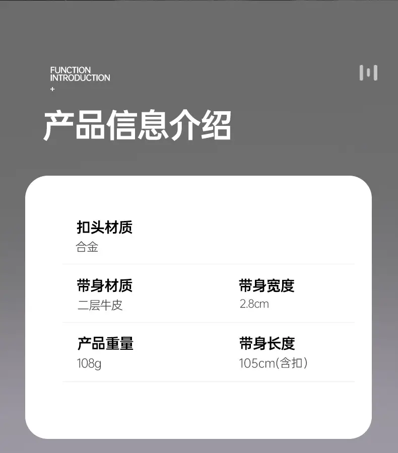 Women's Genuine Leather Waist Belt Brown Buckle β feature 2