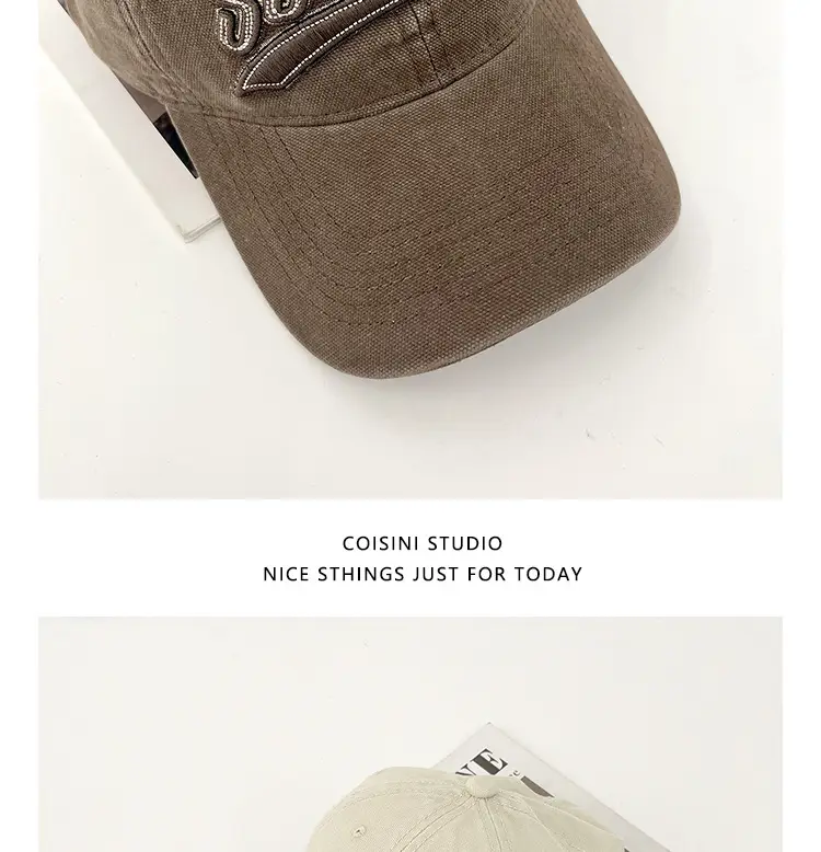 Women 2025 Letter Embroidered Baseball Cap Maroon — feature 10