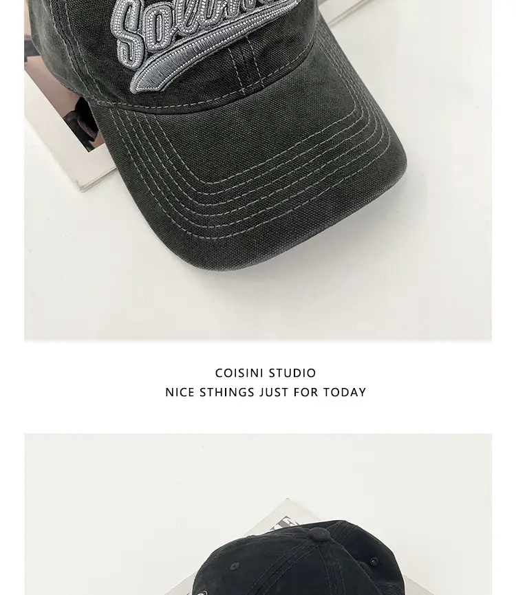 Women 2025 Letter Embroidered Baseball Cap Maroon — feature 14