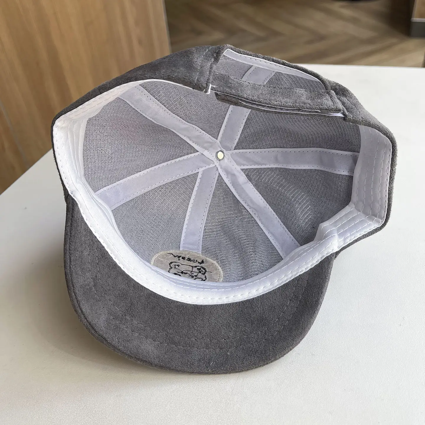 Black Bear Print Baseball Cap for Kids Girls Spring Fall Sun Protection — feature 7