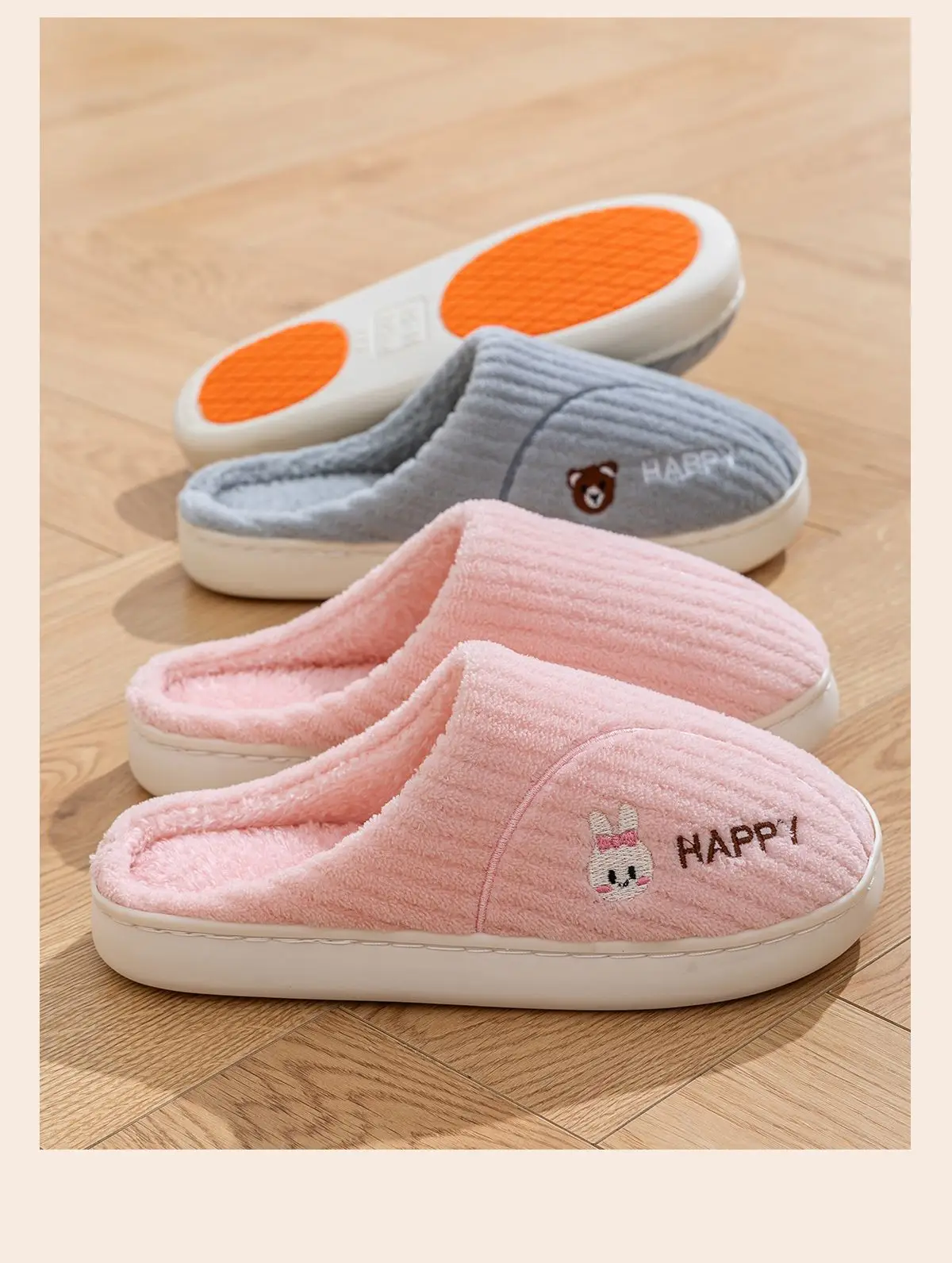 Cotton Warm Slippers for Women Winter Indoor — feature 14