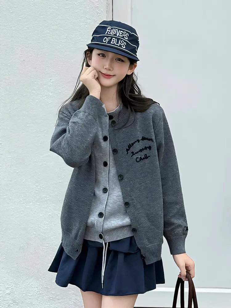 Vintage British Style Women Cap Navy Blue Striped Sailor Cap — feature 5