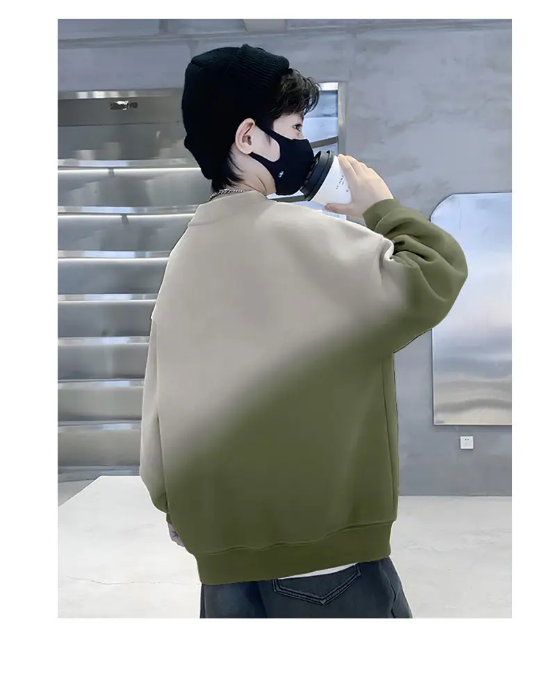 Boys Sweatshirt Gradient Crew Neck T-Shirt Spring Autumn 2025 — feature 16