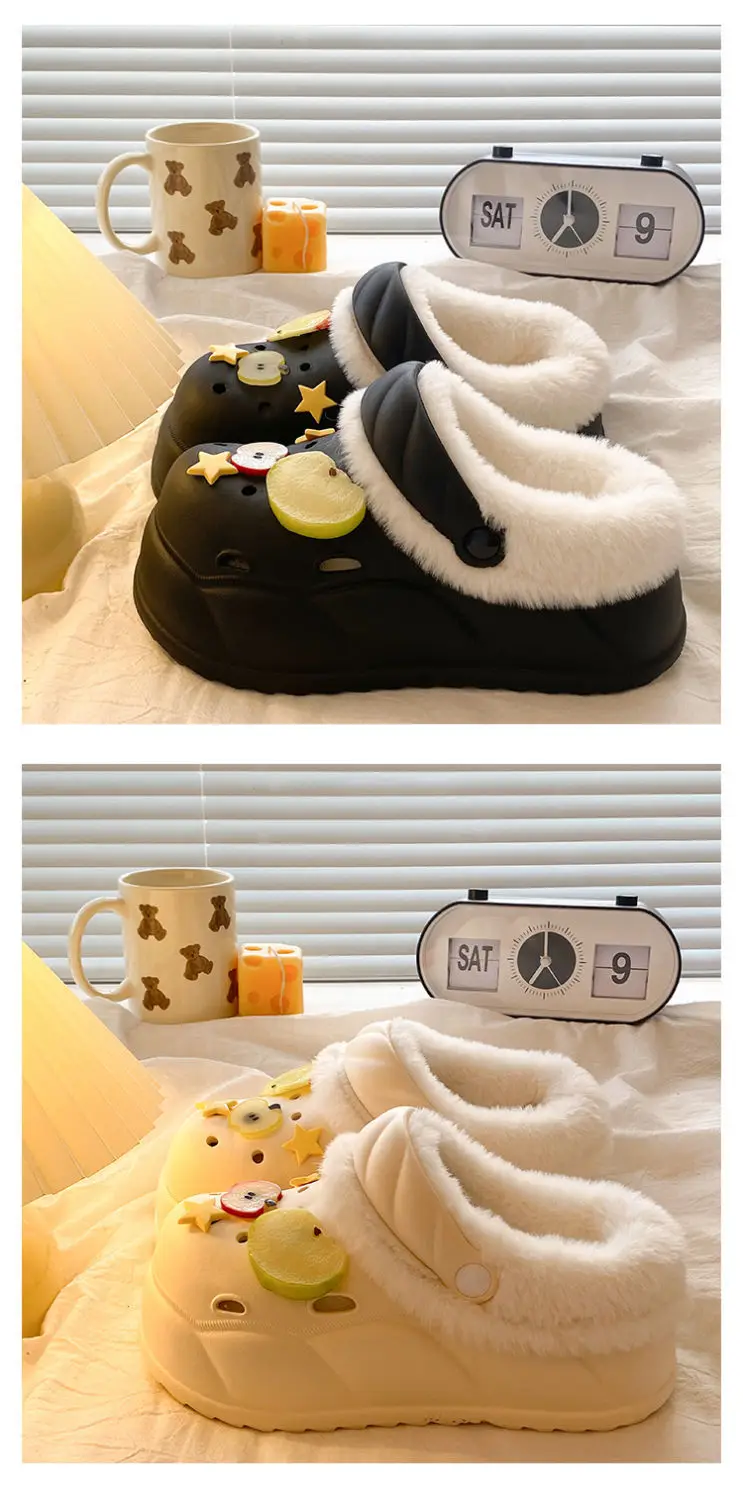 2025 Winter Cotton Slippers with Warm Fleece — feature 23