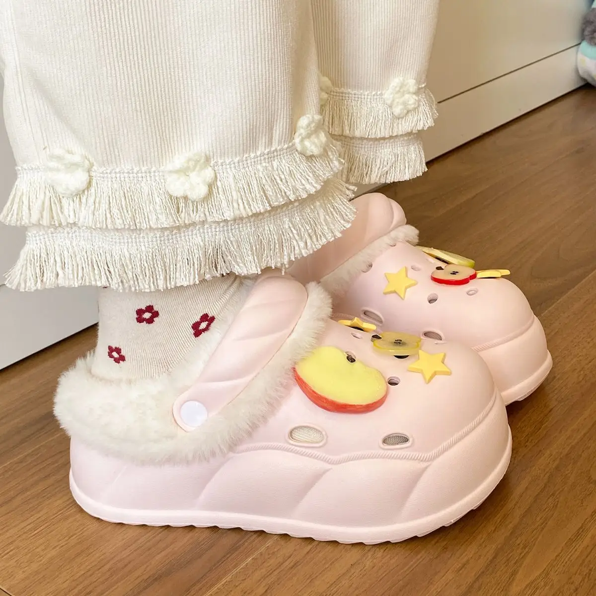 2025 Winter Cotton Slippers with Warm Fleece — feature 30