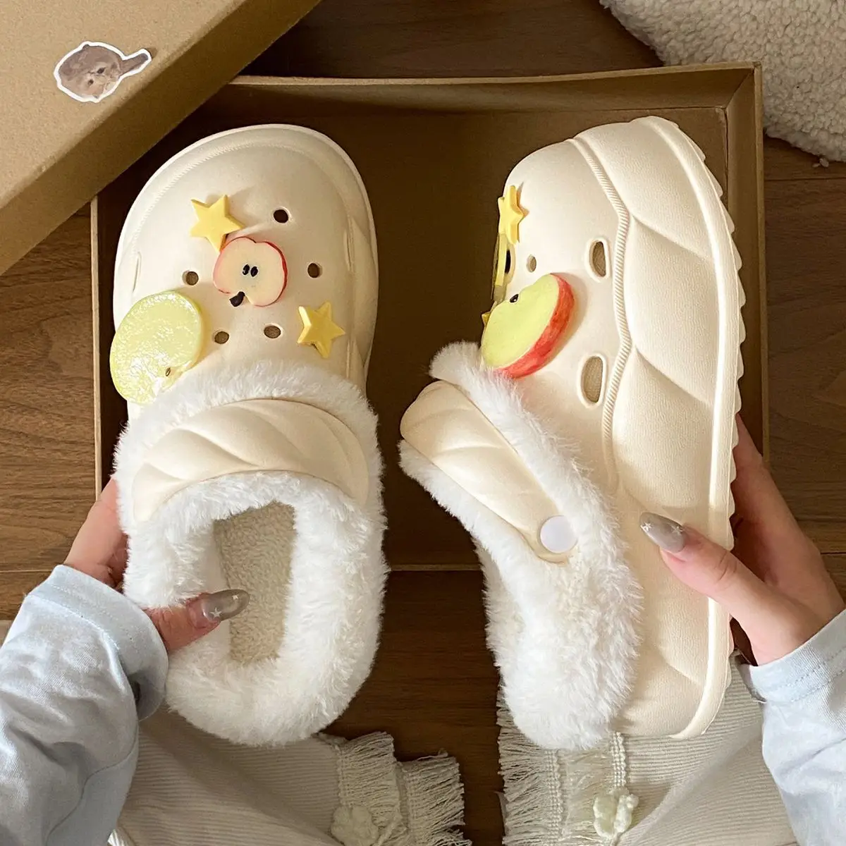 2025 Winter Cotton Slippers with Warm Fleece — feature 34