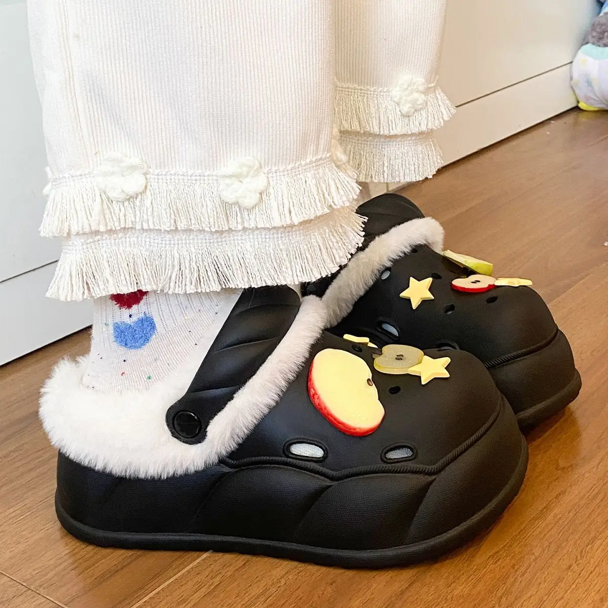 2025 Winter Cotton Slippers with Warm Fleece — feature 38