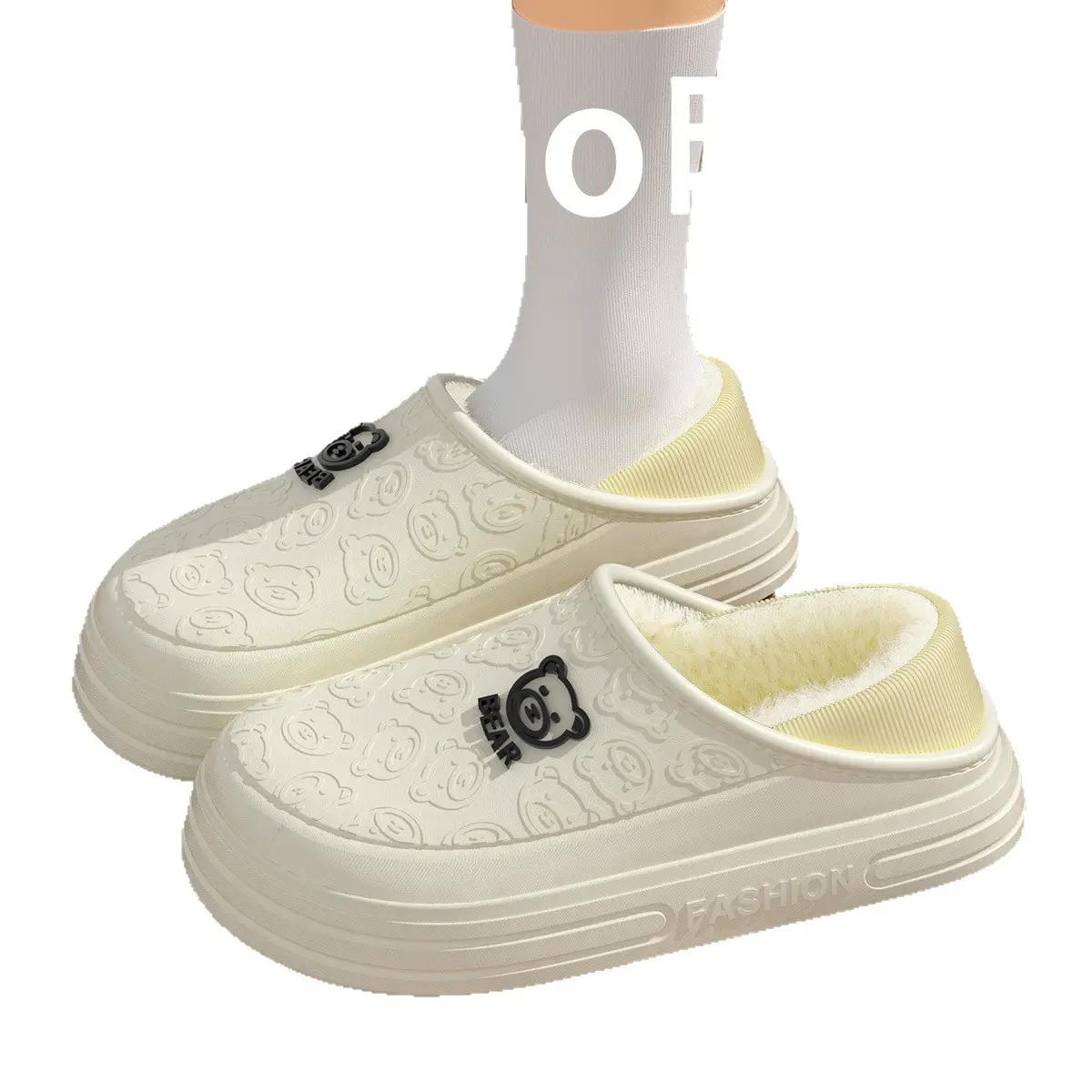 Women Waterproof Cotton Slippers Autumn Winter Warm Maternity