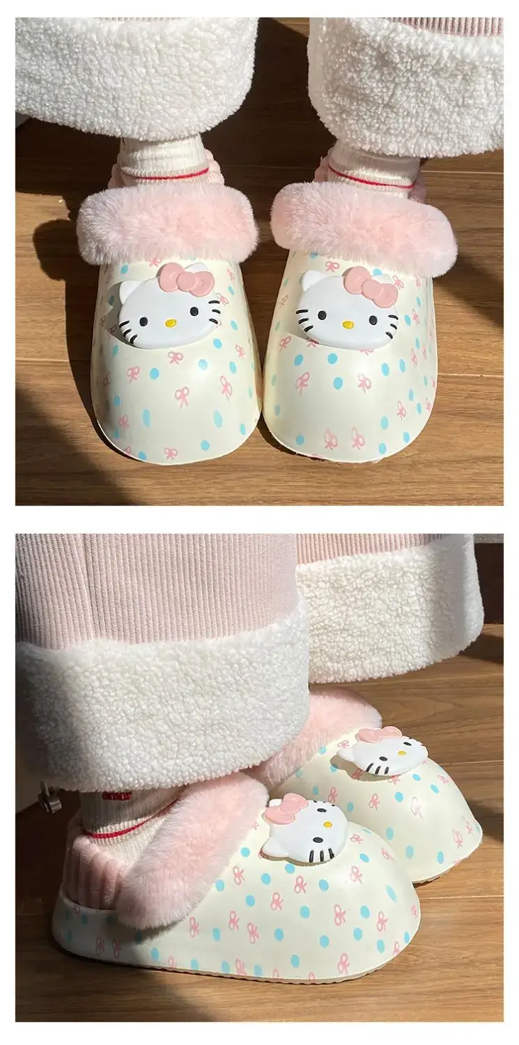 Winter Cute Cat Embroidered Soft Slippers for Girls — feature 18