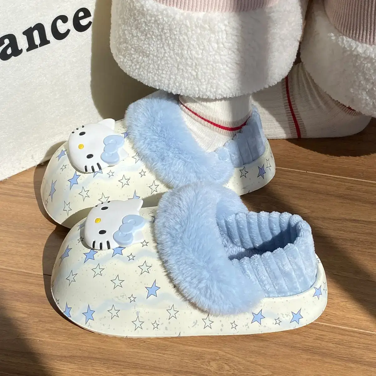Winter Cute Cat Embroidered Soft Slippers for Girls — feature 27