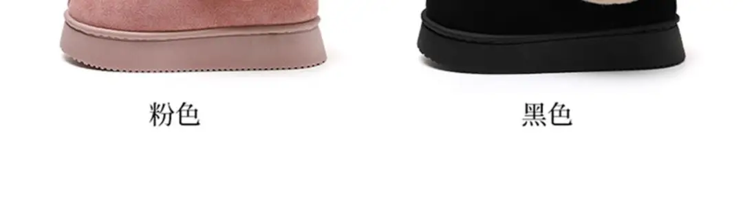 Cotton Slippers for Women Autumn and Winter 2025 New Indoor Home Thick-Soled Plush Warm Birkenstock Snow Boots for Women to Wear Outside — feature 15