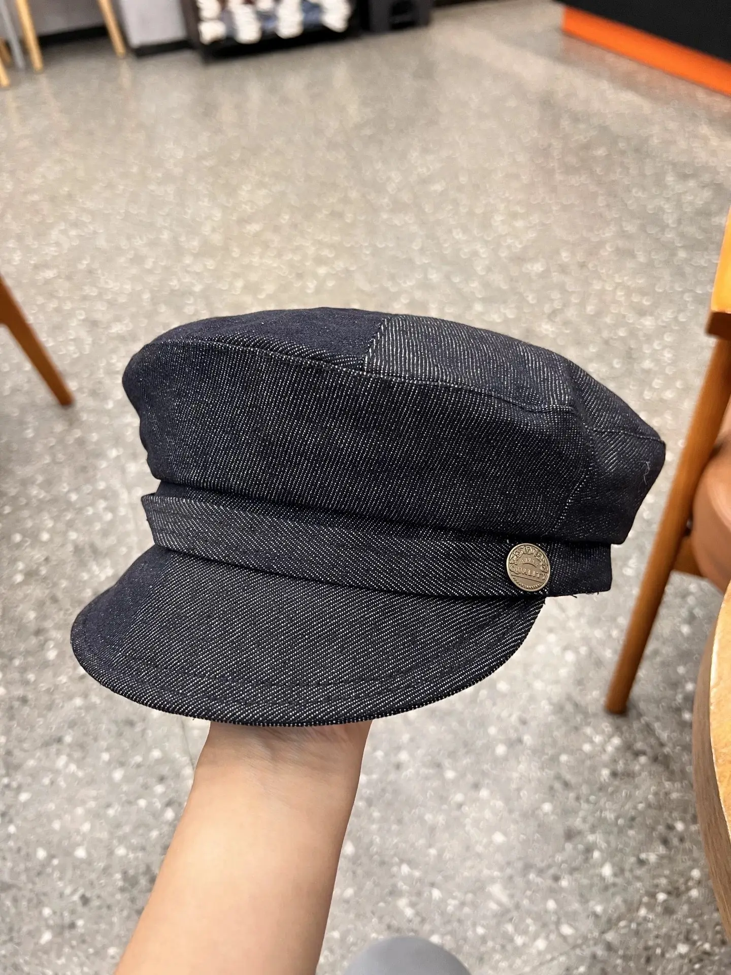 Japanese Retro Newsboy Cap for Women Autumn Winter Flat Top - Image 2