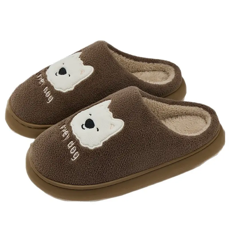 Cotton Slippers for Women, Winter 2026 New Model, Indoor Home Warm Plush Slippers for Men, Household Use for Men in Autumn and Winter - Image 10
