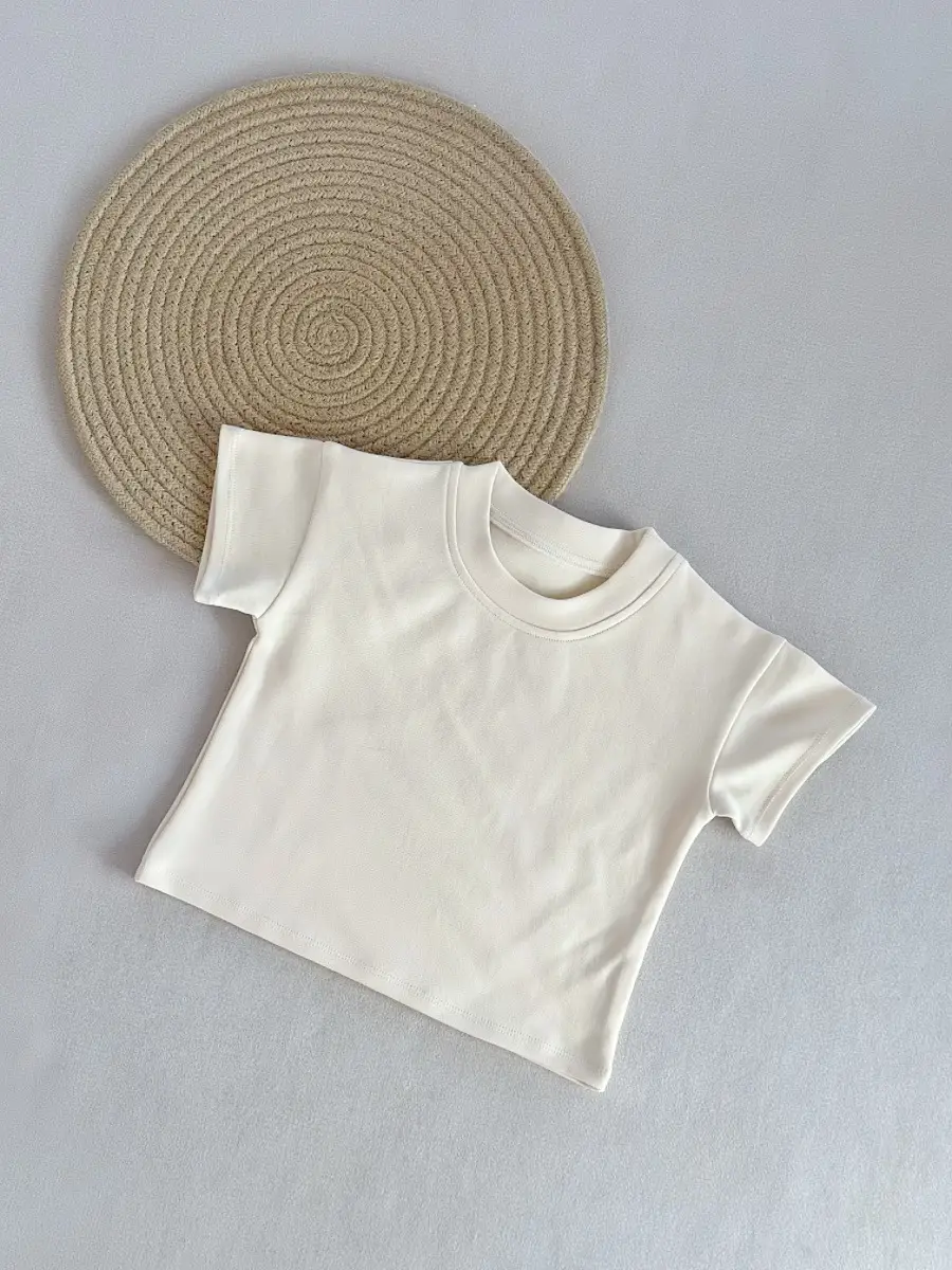 2026 Spring Kids Cotton Short Sleeve T-Shirts Set - Image 2
