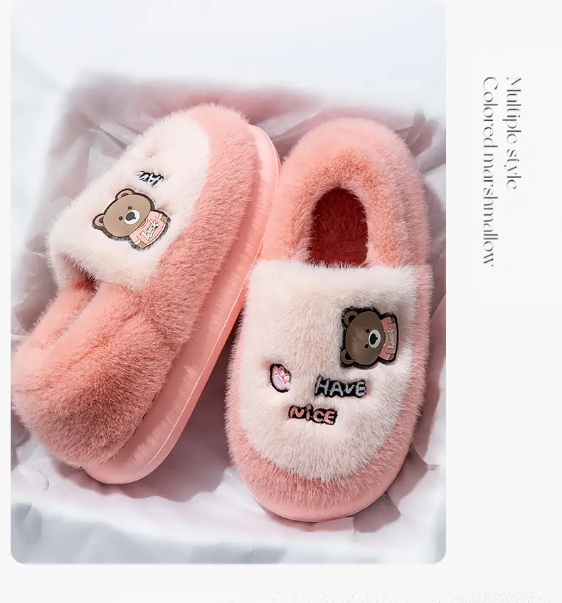 Pink Bear Soft Cotton Slippers for Women 2025 — feature 14