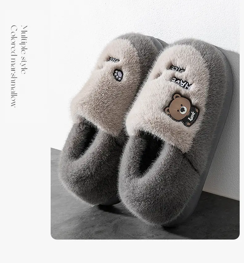 Pink Bear Soft Cotton Slippers for Women 2025 — feature 15