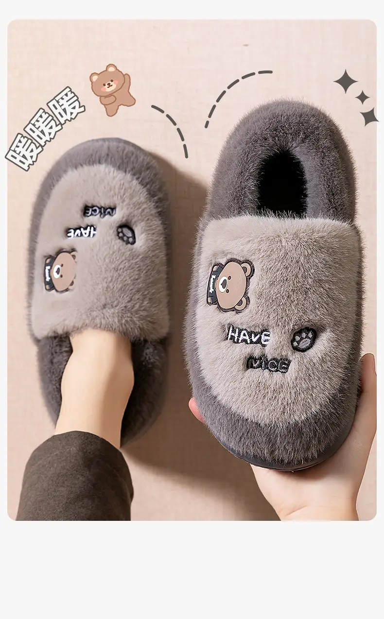 Pink Bear Soft Cotton Slippers for Women 2025 — feature 16