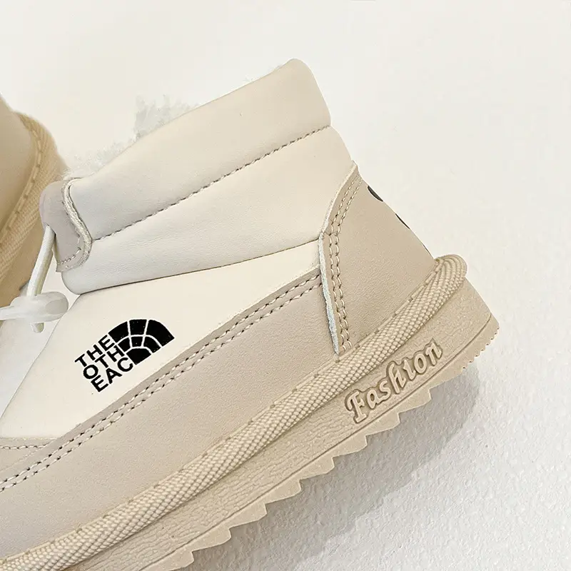 Baby Fleece Boot White Winter Warm Thick — feature 8