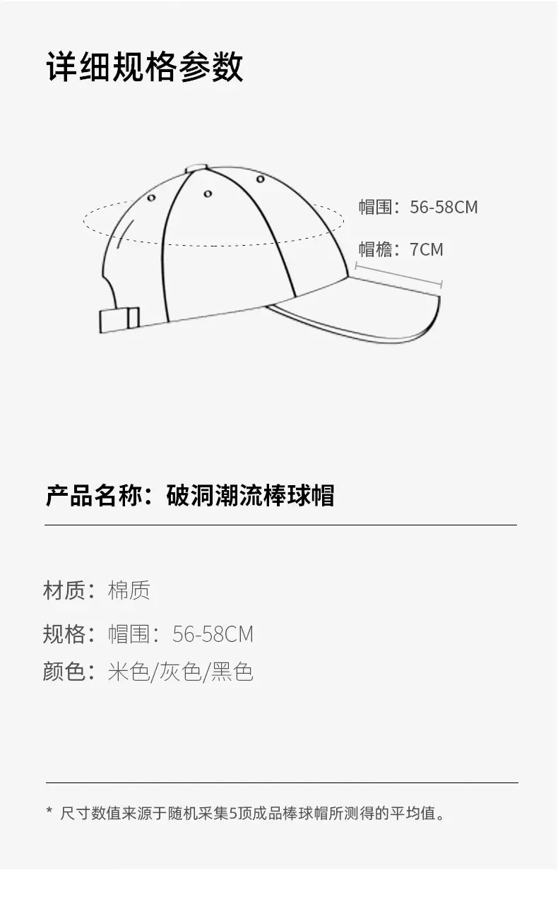 Unisex Duckbill Cap Wide Brim Sun Protection — feature 9