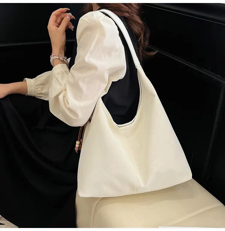 Women Large Capacity Brown Suede Shoulder Bag 2025 — feature 22