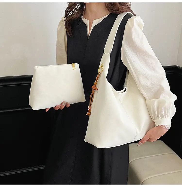 Women Large Capacity Brown Suede Shoulder Bag 2025 — feature 24